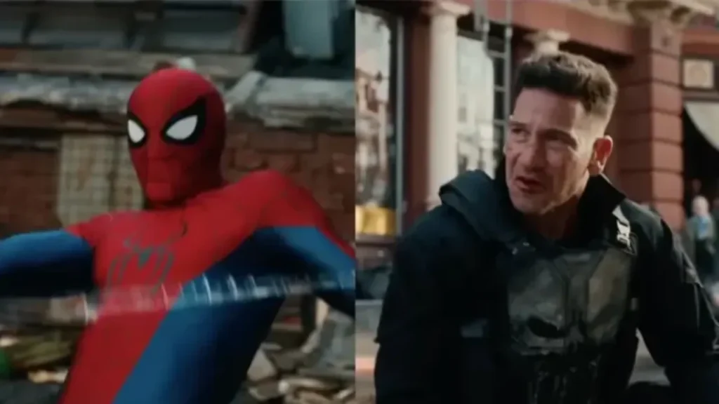 Trailer vazado de Homem-Aranha 4 mostra cena hilária com Justiceiro e agita a web